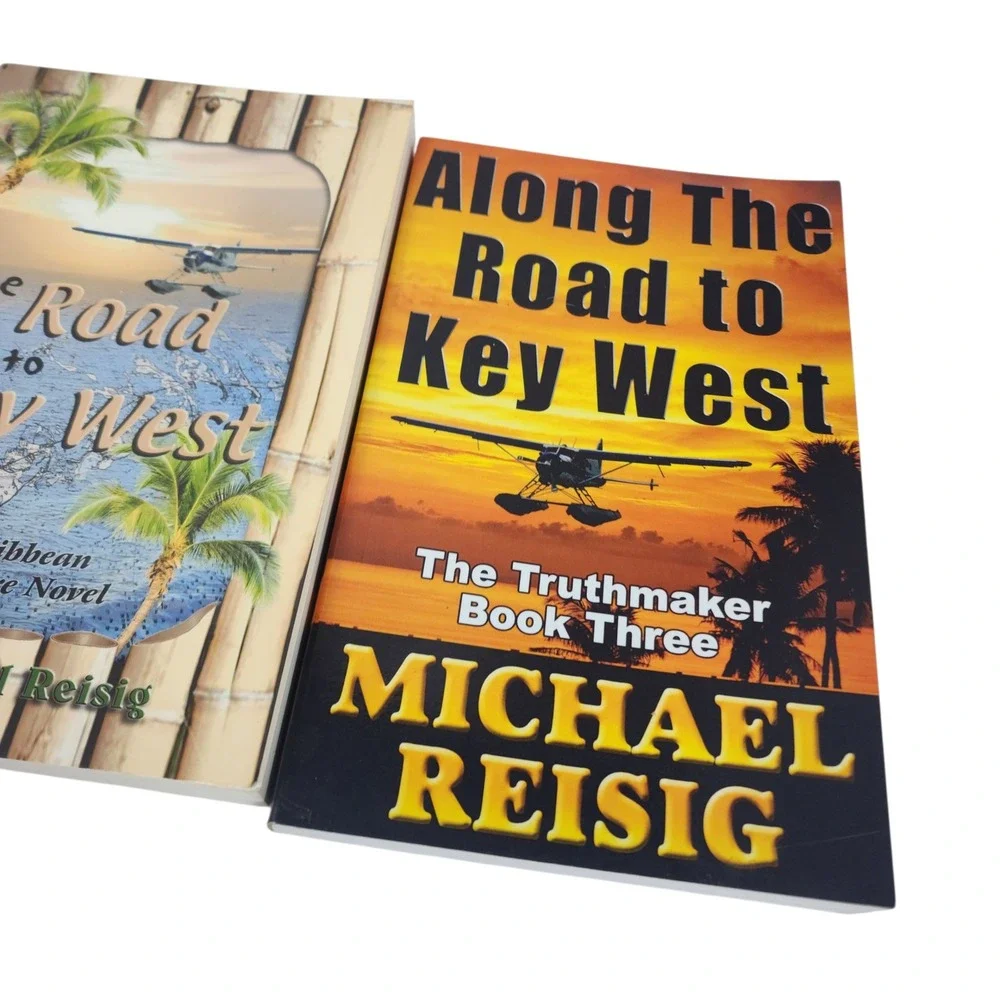 Road To Key West Books 1 3 4‎ Michael Reisig Caribbean Adventure Novels